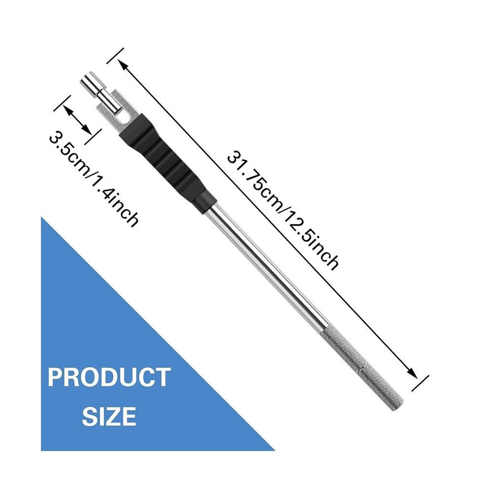 CKAuto Valve Stem Puller/Installer with Rubber Boot