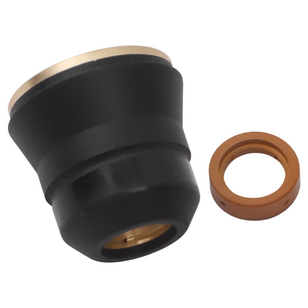 Torch Consumables Kit 2PCS including Shield Cap and Swirl Ring for IPT45