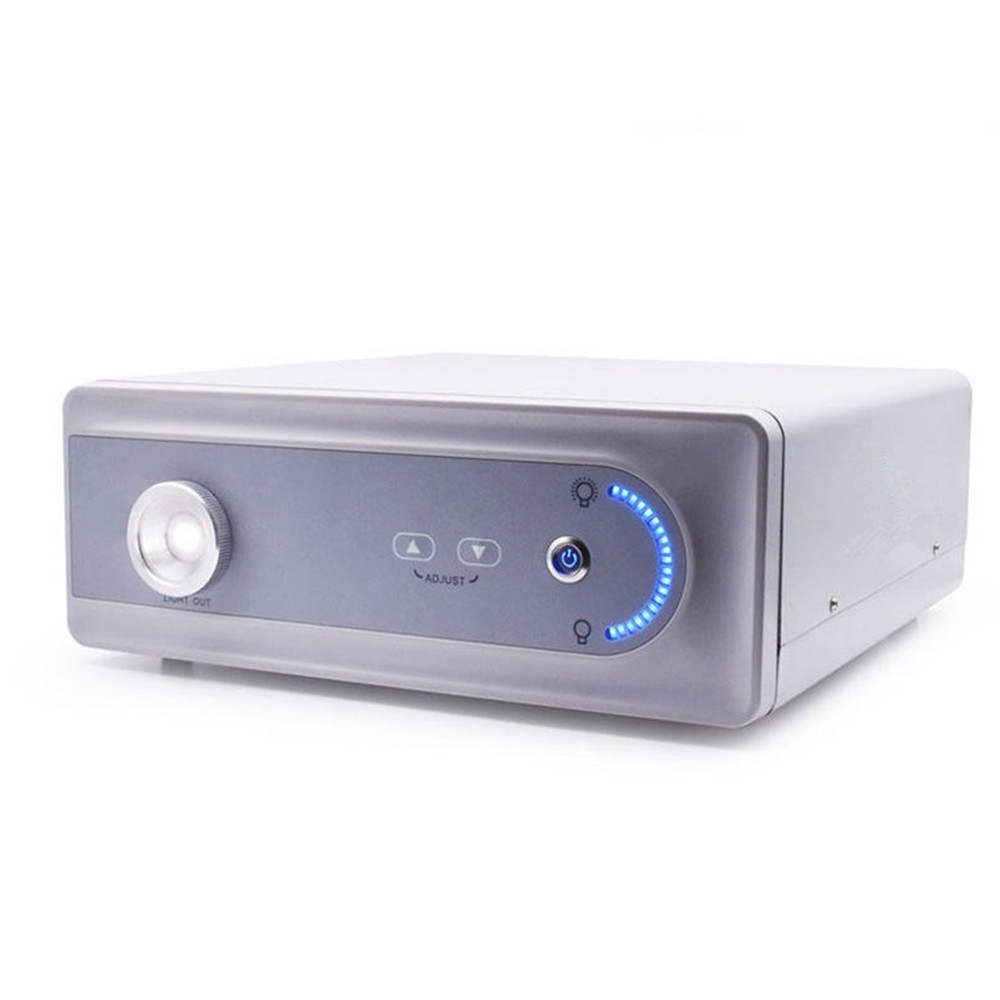 150W LED Medical Cold Light Source with Touch Switch for Endoscope Microscope