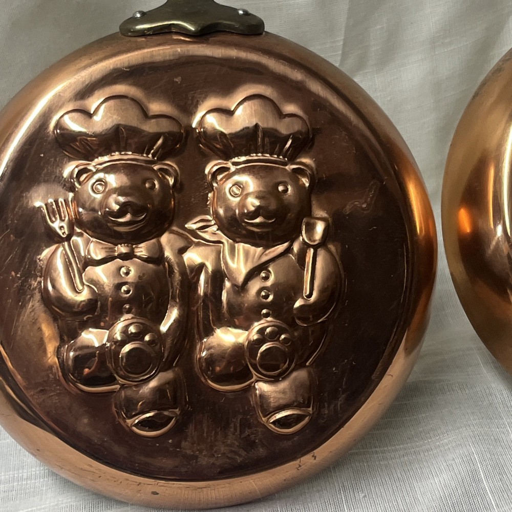 Vintage Copper & Brass Wall  Pan