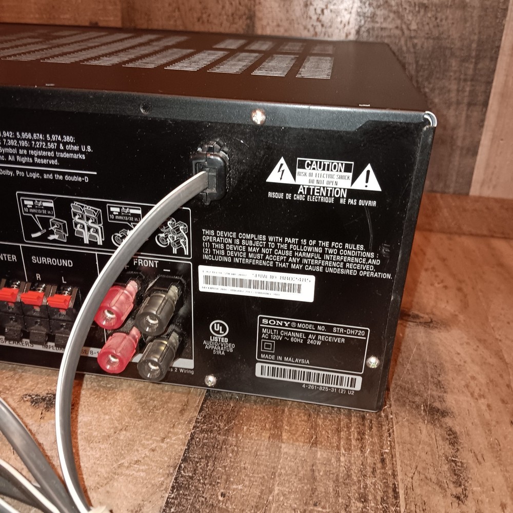 Sony STR-DH720HP Multi-Channel AV Receiver Tested Please Read
