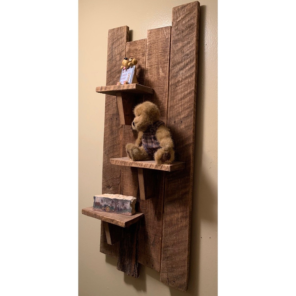 Rustic Whatnot Three Tier Shelf Woodworking