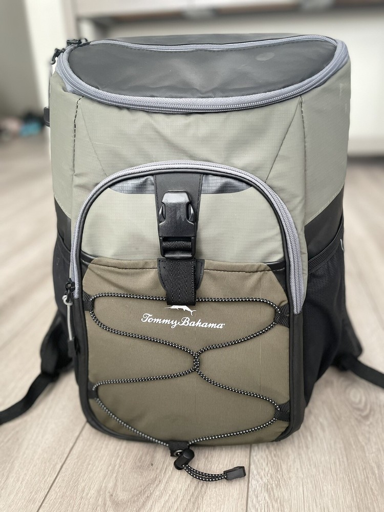Tommy Bahama 24 Can Backpack Cooler Deep Freeze Insulation