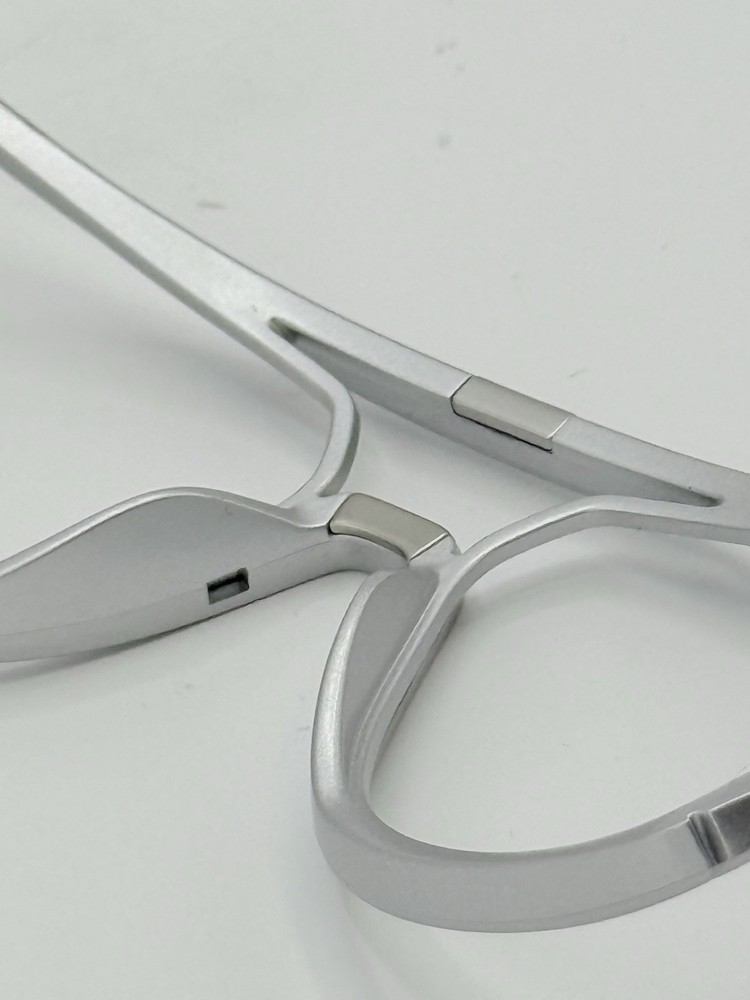 OAKLEY CASTEL SUNGLASSES SILVER X REPLACEMENT FRONT FRAME ORBITALS AUTHENTIC