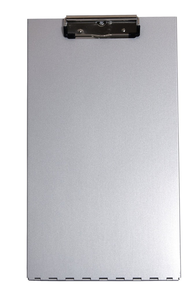 Cruiser-Mate® Storage Clipboard Silver Legal Low Profile Clip