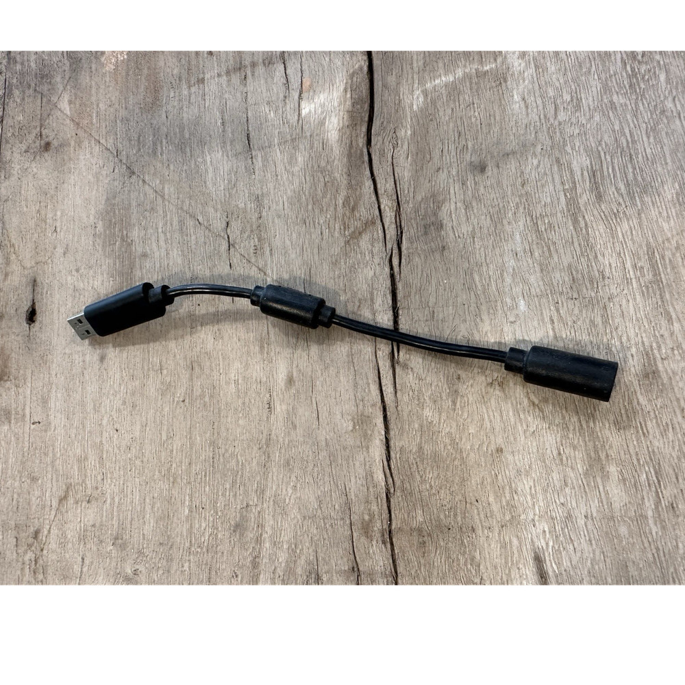 Breakaway Adapter Cable for Microsoft Xbox 360 Console 1ft Black Wired