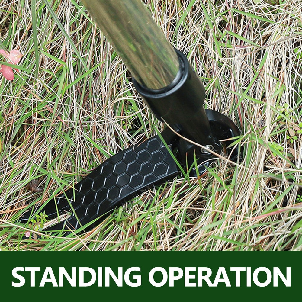 Weeder Puller Stand Up Weed Tool Handle Claw Garden Outdoor Root Remover Killer