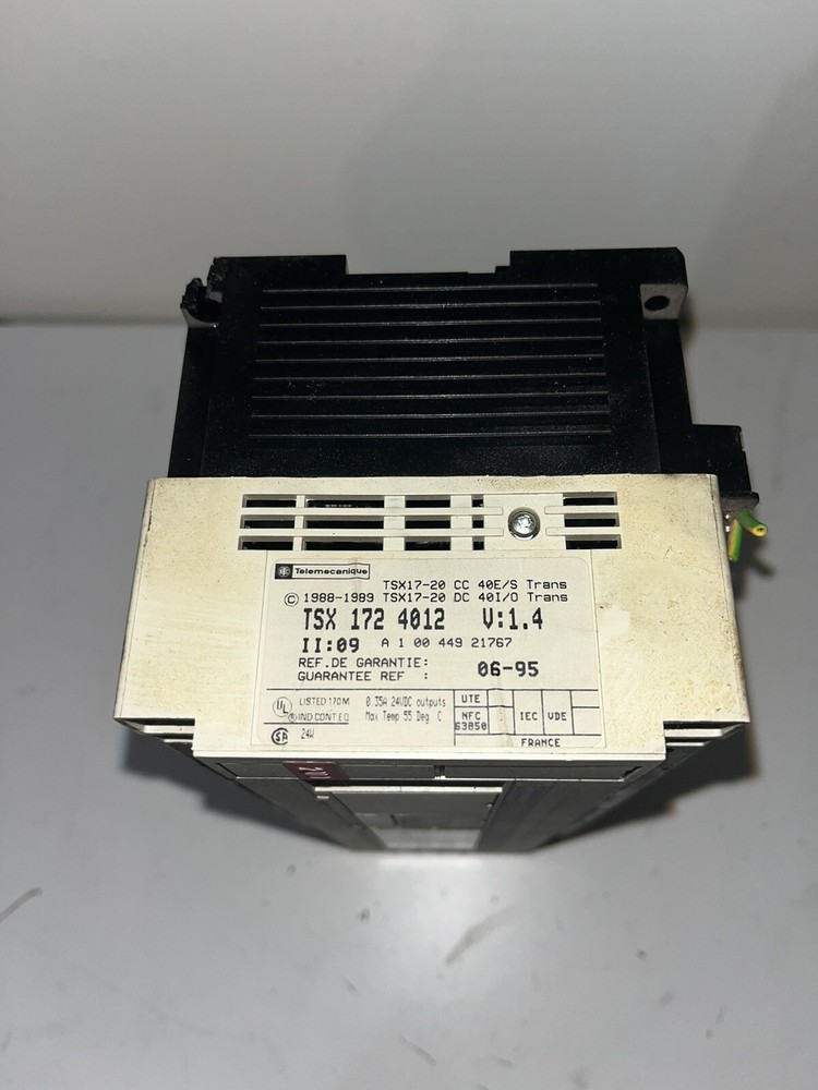 TELEMECANIQUE TSX 172 4012 PROGRAMMABLE CONTROLLER Used Fast Shipping
