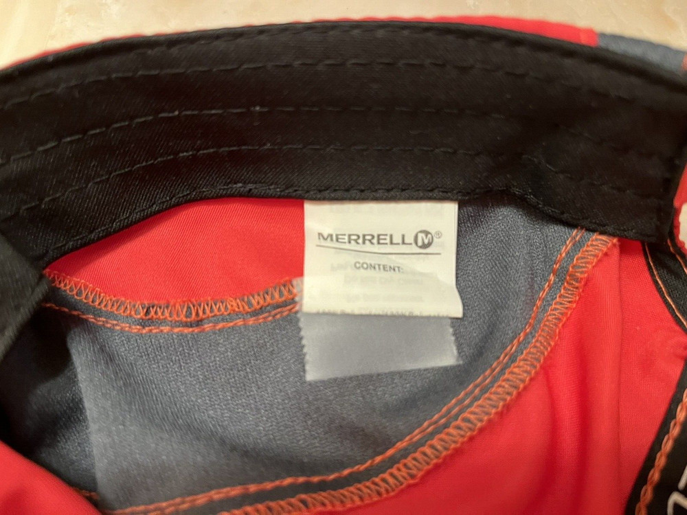 Y2K NWOT Merrell Lightweight Hat Polyester Adjustable OSFA Running Cycling