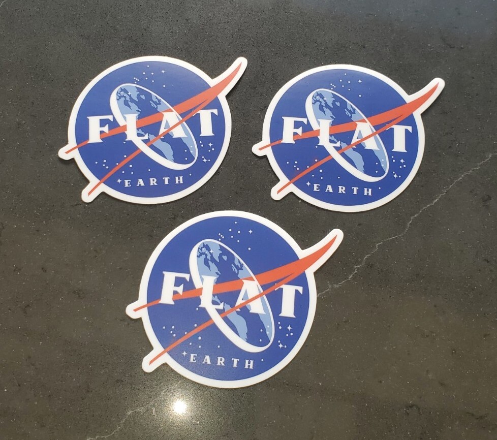 Official NASA STICKERS 3 PACK - LOL 😆