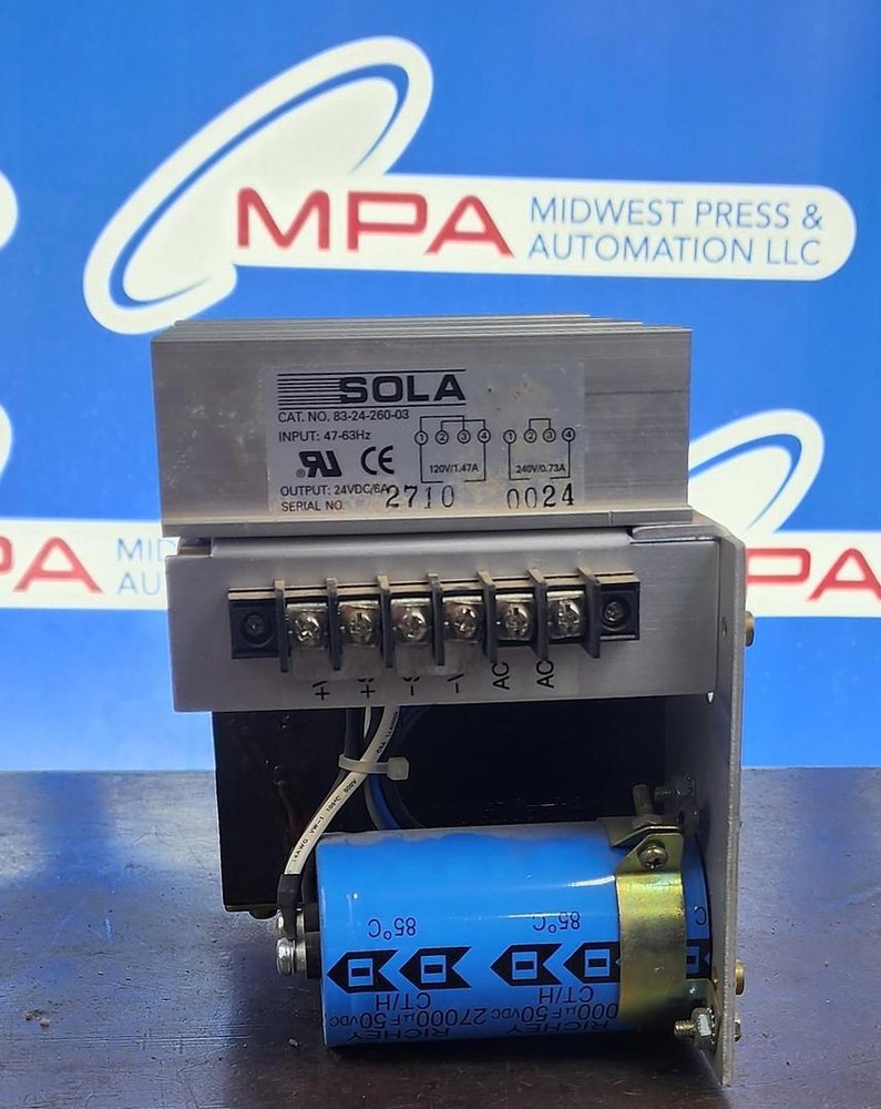 Sola 83-24-260-03 Power Supply