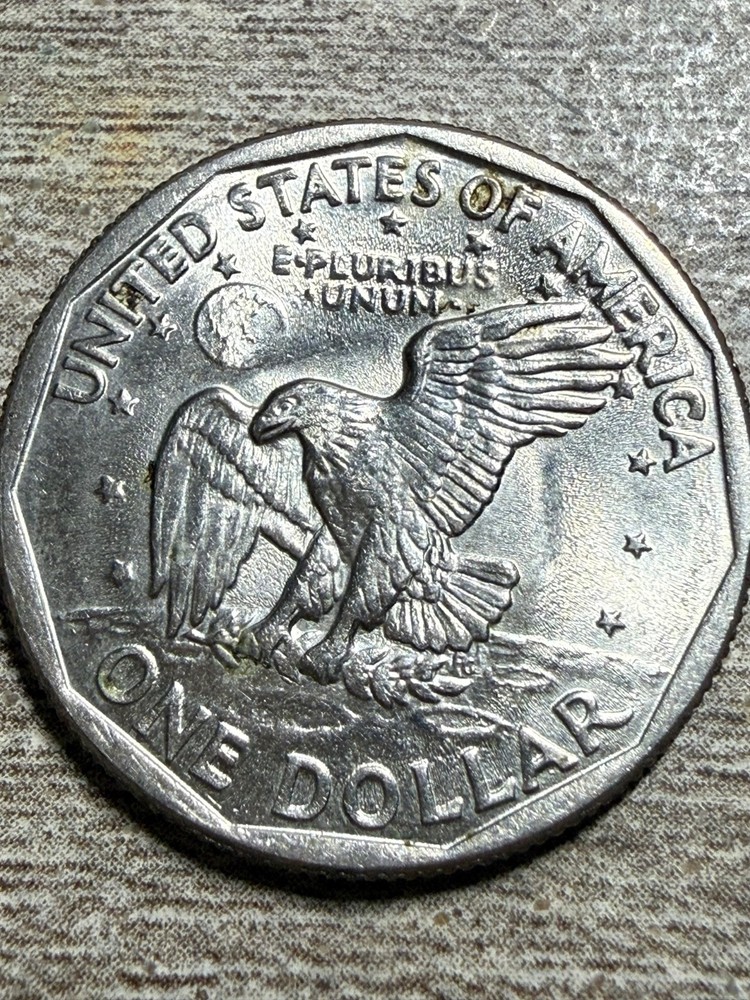 Error 1979-D Susan B Anthony with Filled In D Mint Mark