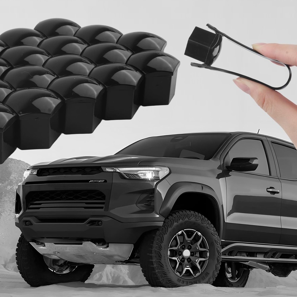 20PCS 21mm Lug Nut Covers – Rust-Resistant w/ Removal Tool