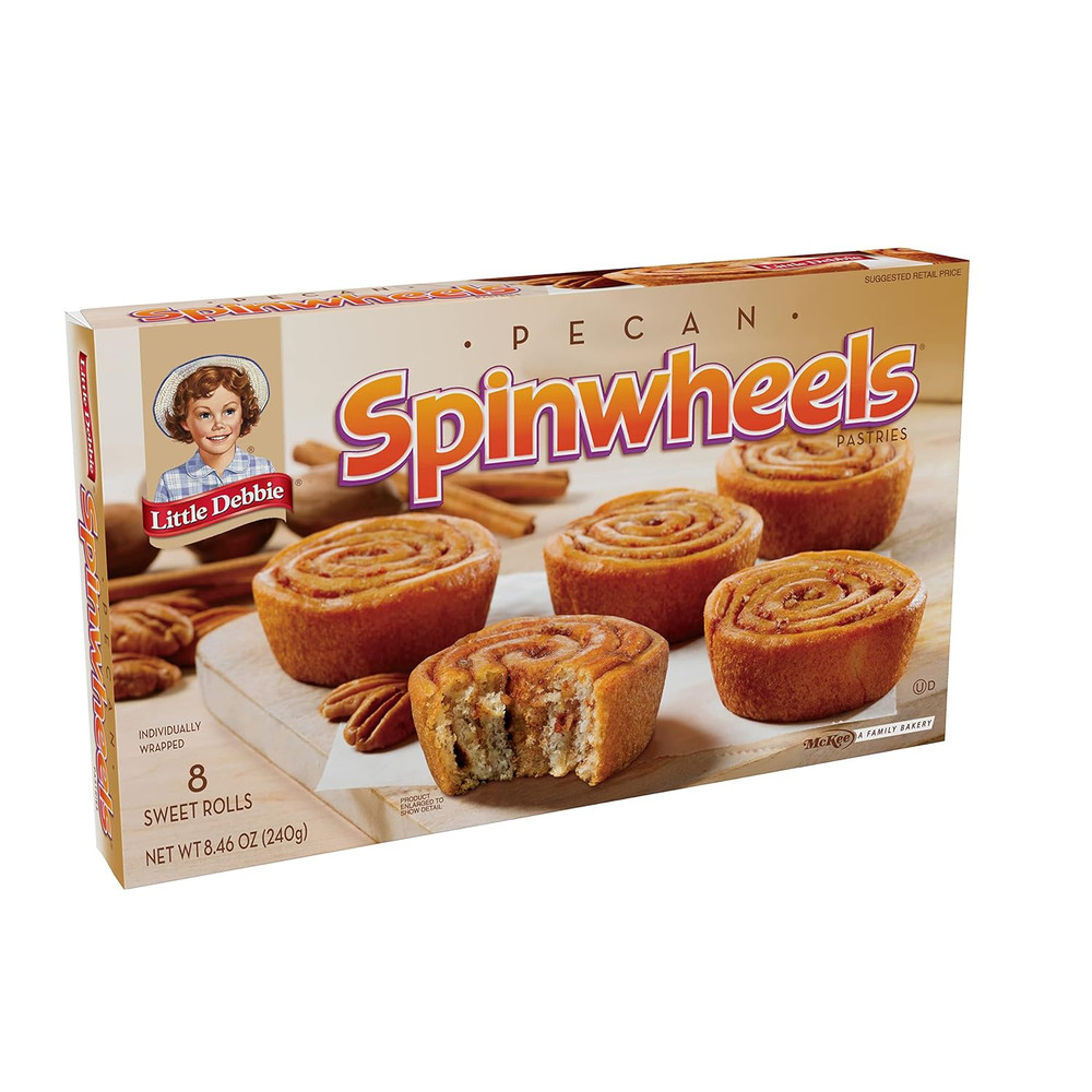 Pecan Spinwheels (8 Sweet Rolls in 1 Box)