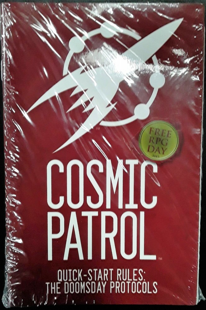 frpgd COSMIC PATROL QUICK-START Doomsday Protocols 2015 Free RPG Day Catalyst