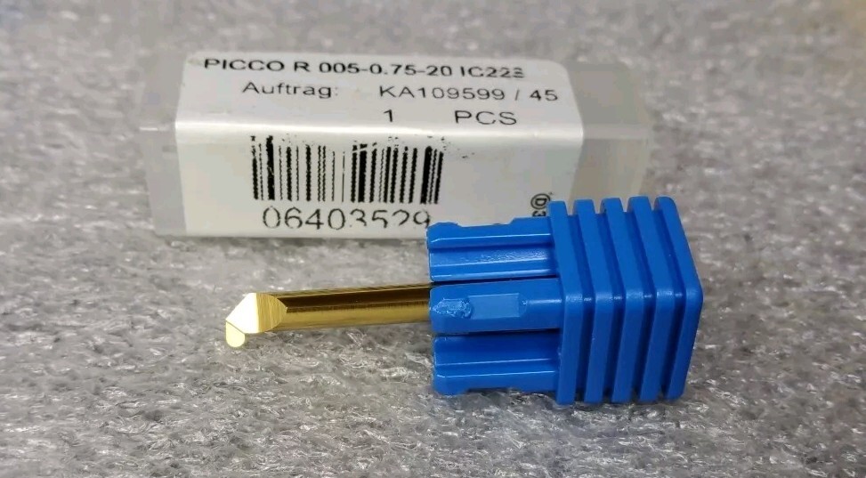 PICCO  R005-0.75-20 IC228 GROOVING TOOL