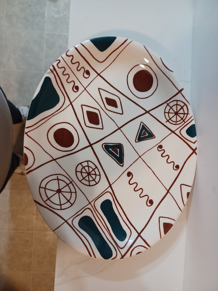 Johnson Brothers Spot Pattern Platter