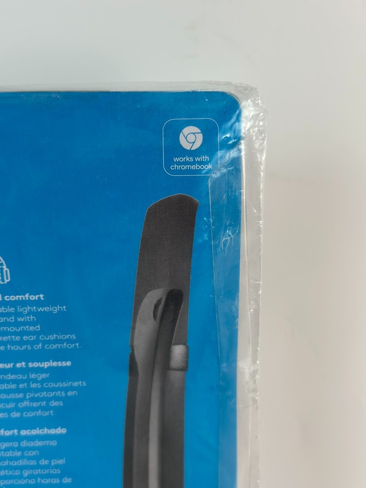 Logitech H390 USB Computer Headset Noise Canceling Mic New