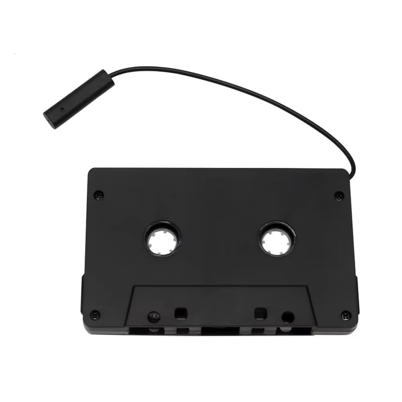 Car Audio Bluetooth 5.0 Cassette Receiver, Function Button, Black