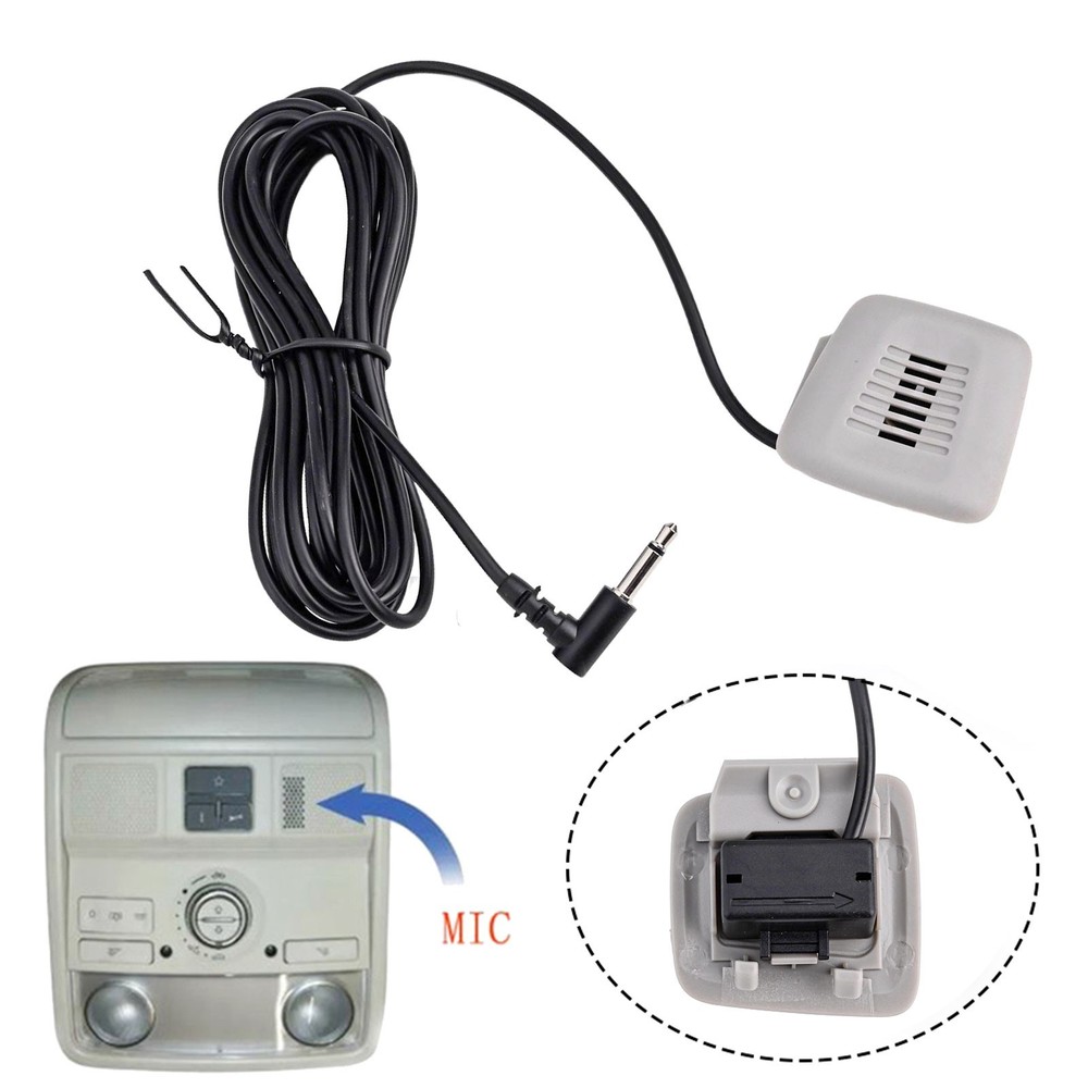 Easy To Use External Microphone For BMW Stereo Wired Microphone Light Weight