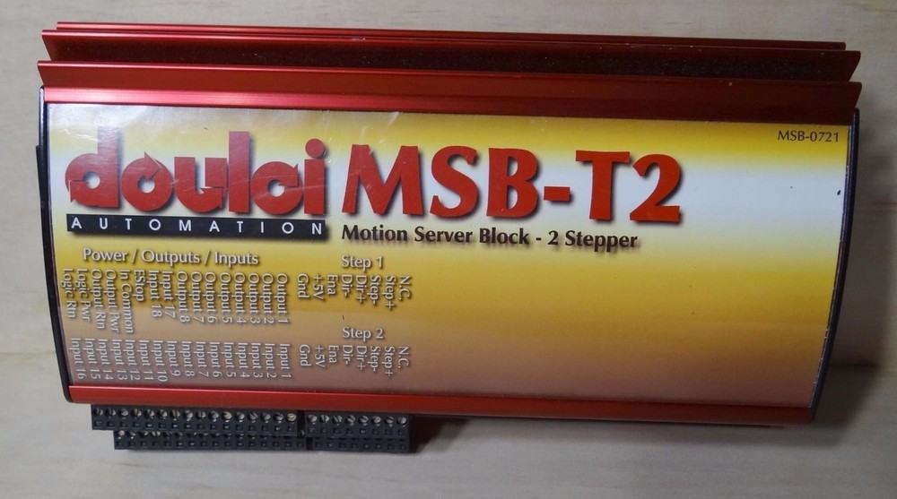 DOULOI AUTOMATION MSB-T2 MOTION SERVER BLOCK 2 STEPPER MSB-0721