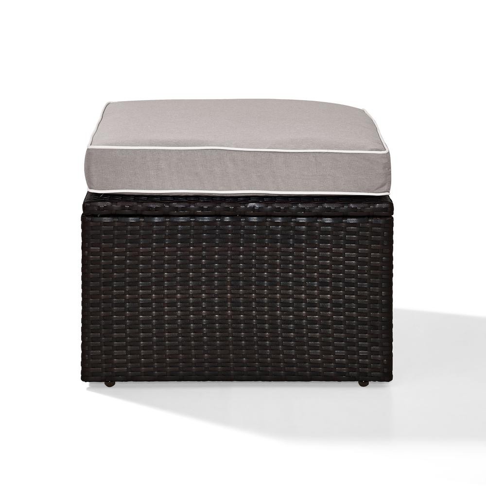 Palm Harbor Wicker Outdoor Ottoman