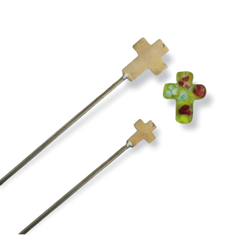 Cross cabochon mandrel - Lampwork Tool