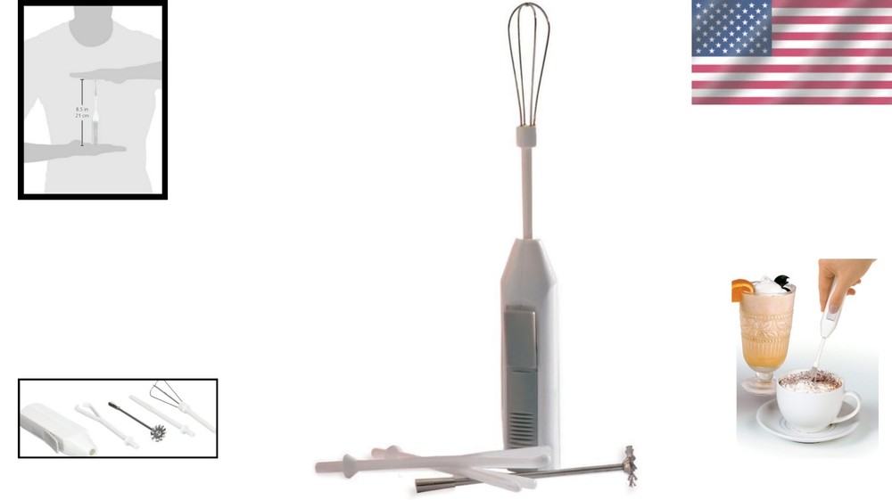 Versatile 5-Piece Cordless Mini Mixer - Lightweight & Compact Kitchen Essential