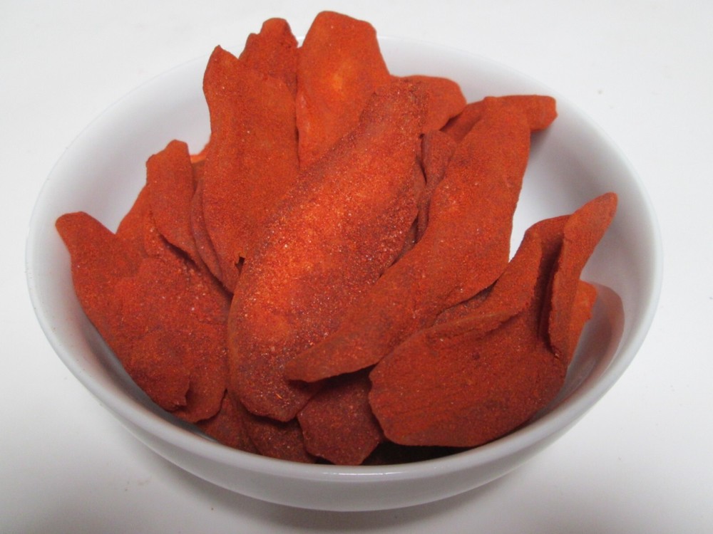 Dried Chili Mango Slices, 5 lbs-greenbulk