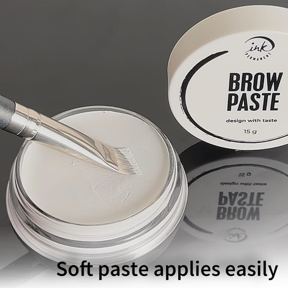 Eyebrow White Mapping Brow Paste [Large 15g Bottle] EyeBrow Mapping Paste PMU