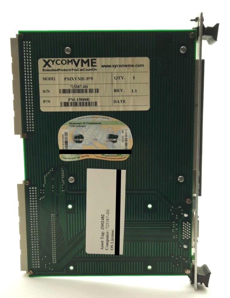 Xycom XVME-979 Rev. 1.1 CD-ROM/HDD/FDD Interface Card/Module for MV Controller