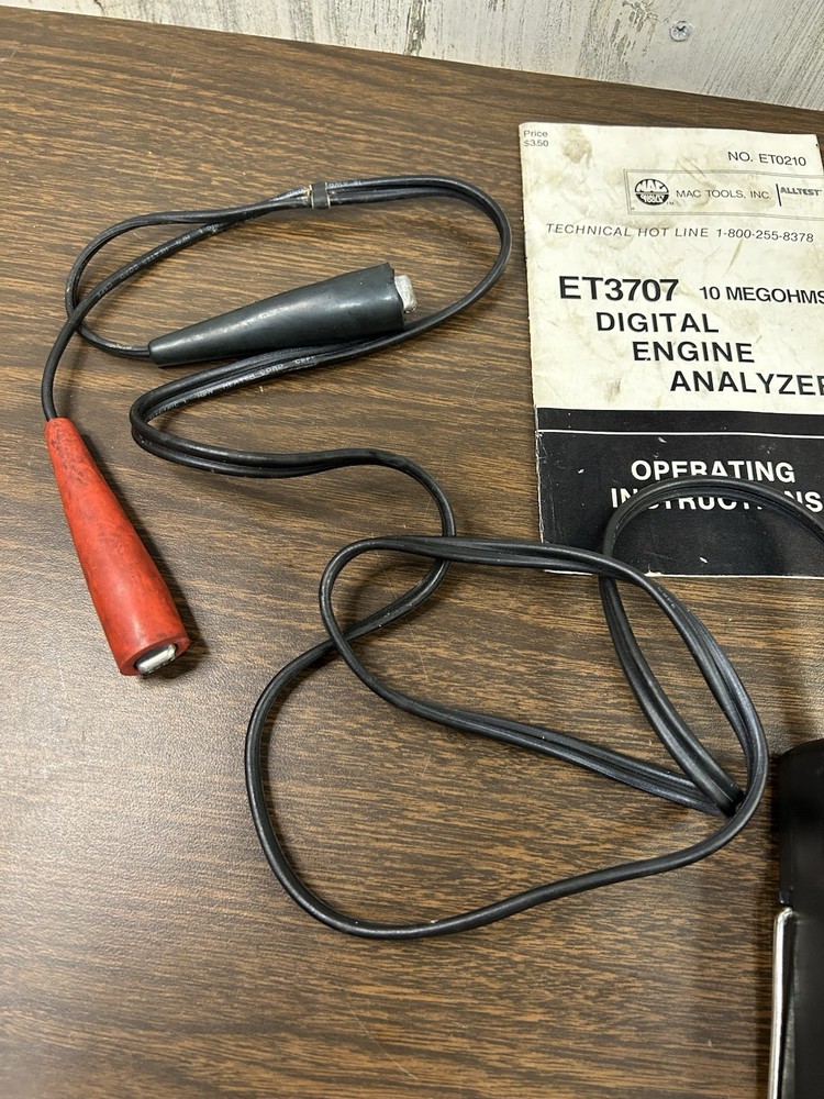 Mac Tools Digital Engine Analyzer ET3707 For Parts Or Repair