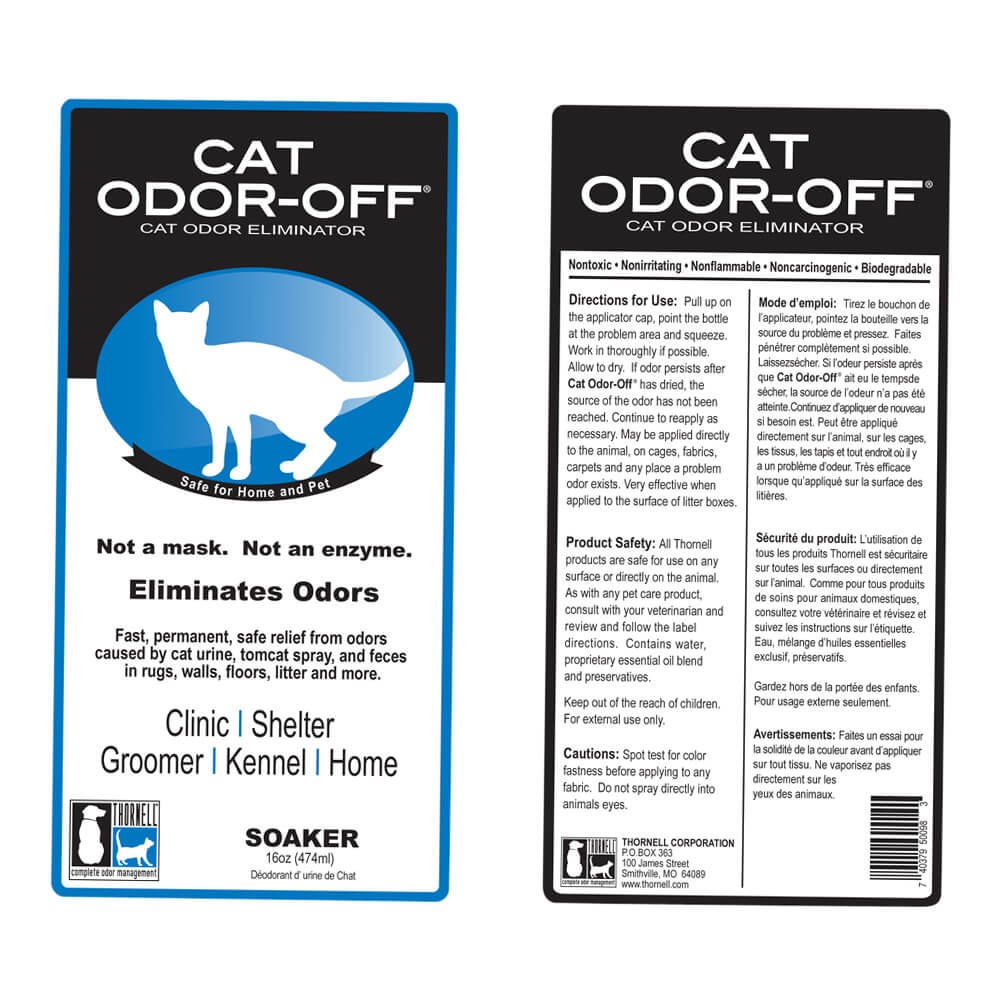 Cat Odor-Off Soaker - 16 oz
