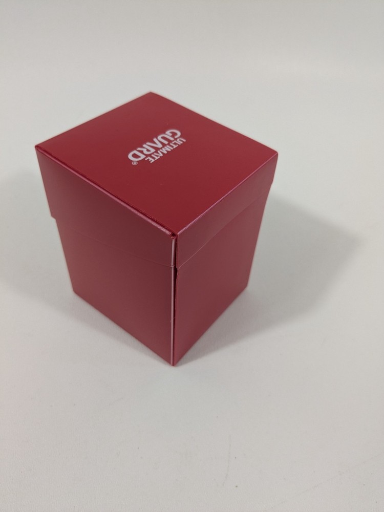 Ultimate Guard 100 Plus Deck Case Standard Red One Divider