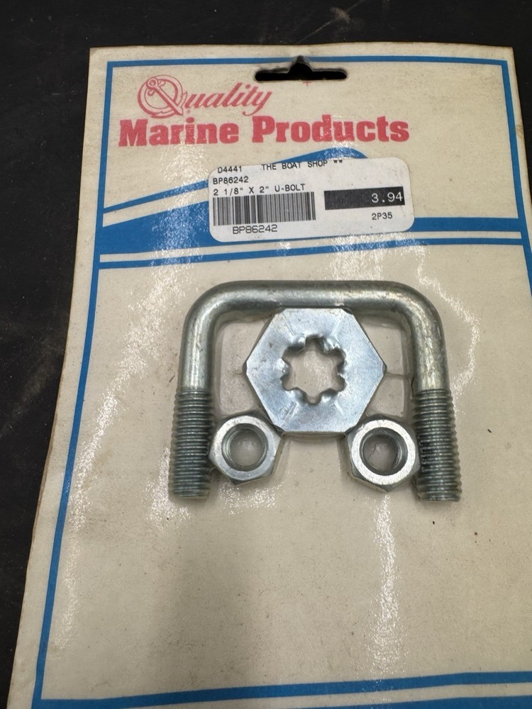 U-Bolt BP86242 Marine Tie Down Galvanized