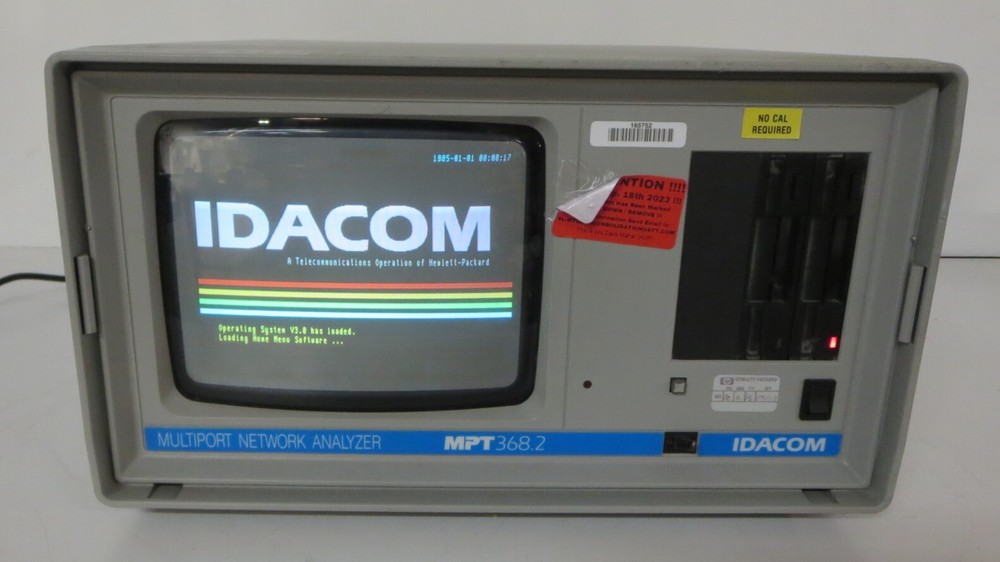 IDACOM MPT368.2 MULTIPORT NETWORK ANALYZER