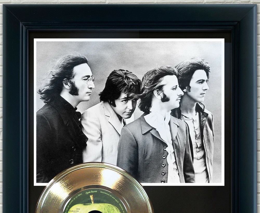 The Beatles "Hey Jude" Framed Record Display