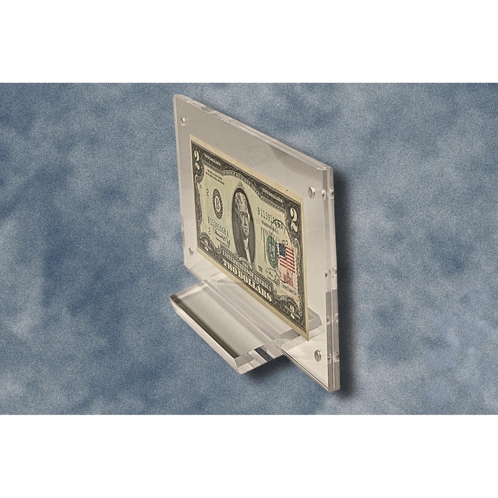 Rare 1976 2-Dollar Bill | Bicentennial First Day Issue Cancellation 13cent Stamp