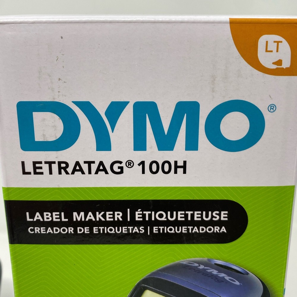 DYMO LetraTag LT-100H Plus Label Maker, Blue, ABC Keyboard