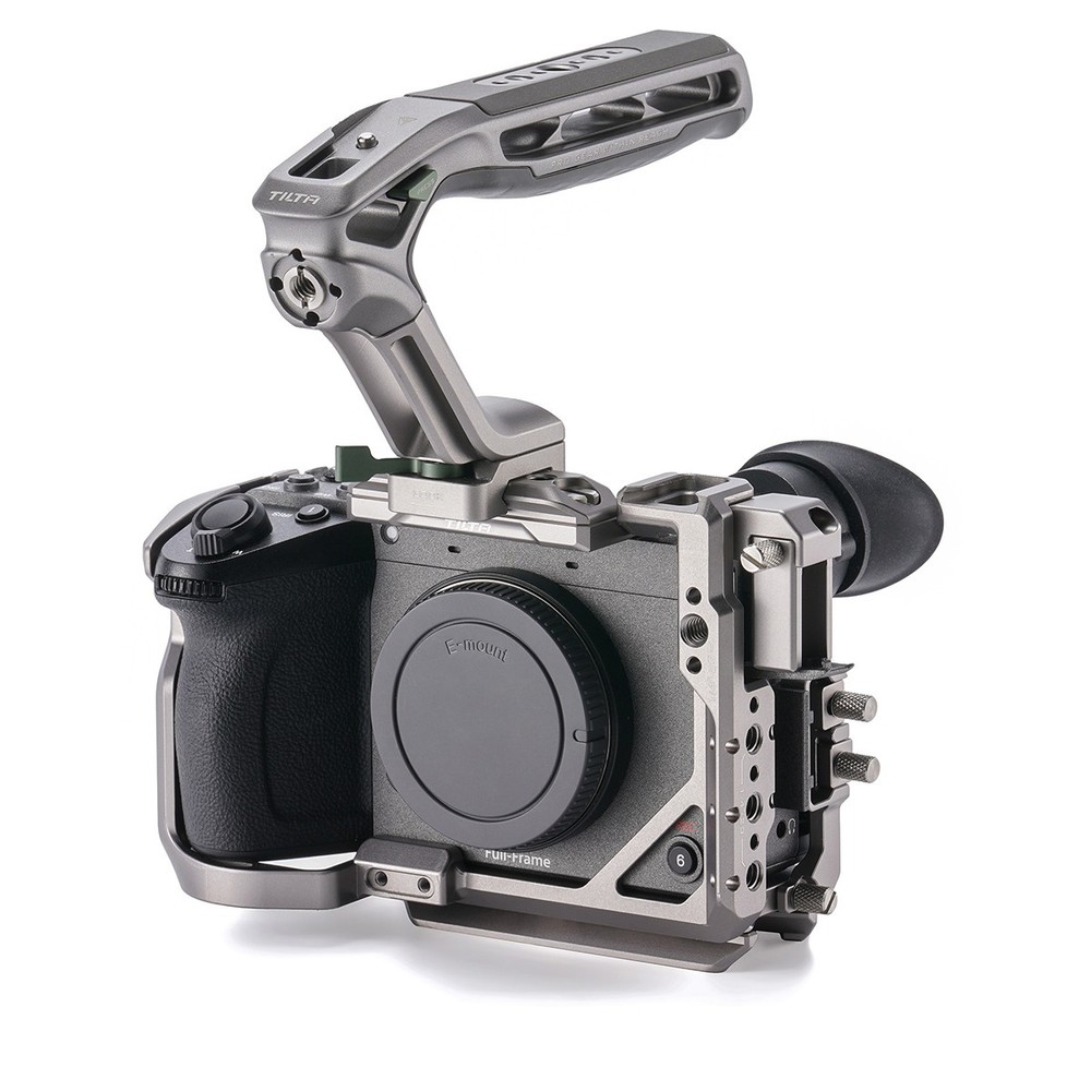 Tilta Full Camera Cage Base Kit for Sony FX2, Titanium Gray