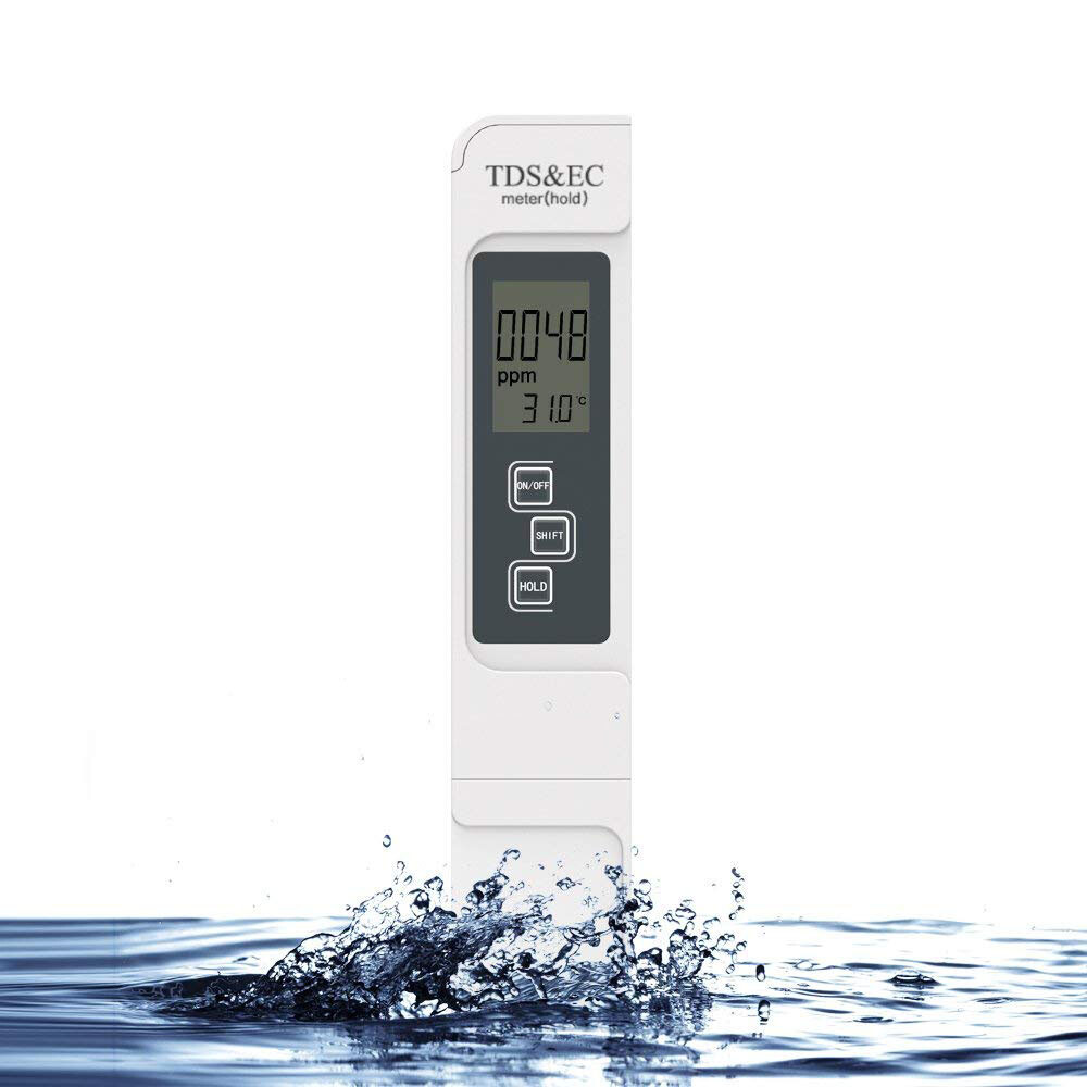 TDS Meter Digital Water Quality Tester PPM Water Testing Kit,with Carrying Case