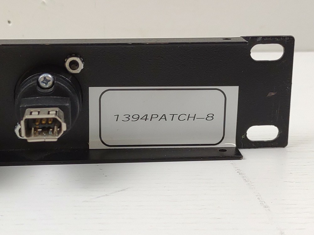 Tecnec 1394 Firewire Video 8 Input Output Patch Bay 1 Rack Unit 1394Patch-8