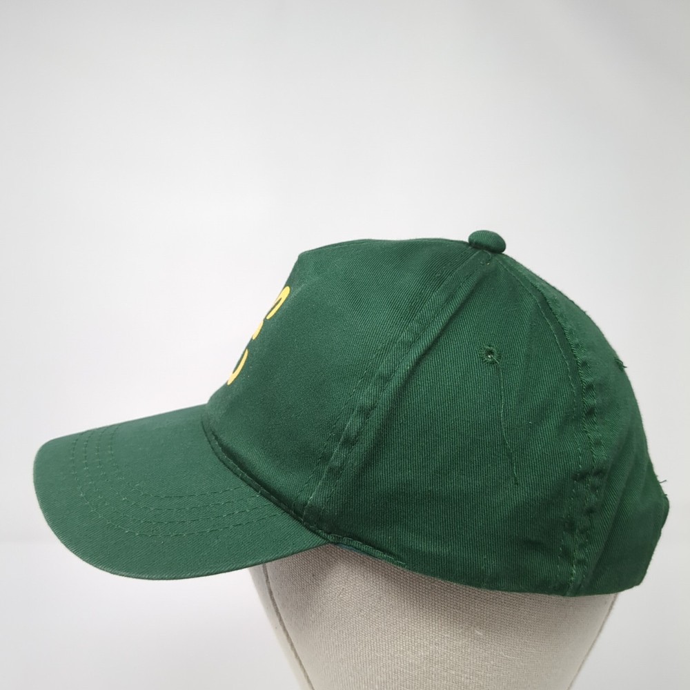 Letter E Snapback Hat Green Youth One Size Adjustable Solid Outdoor