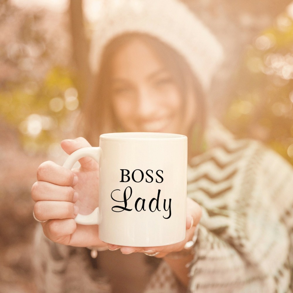 Boss Lady Ceramic Coffee Mug Tea Cup