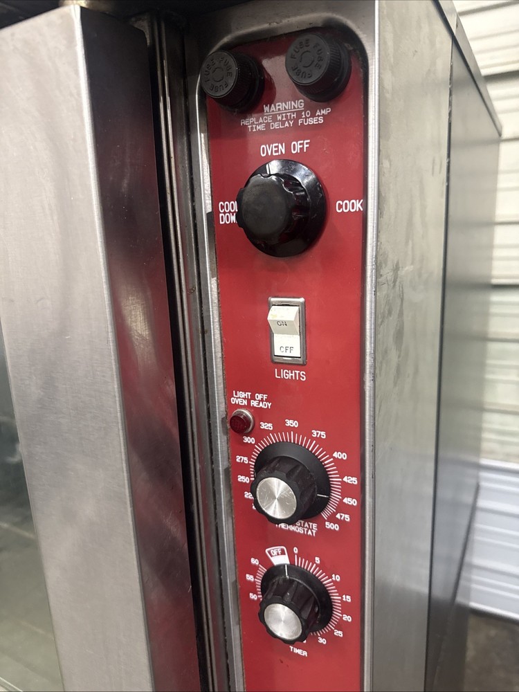 Blodgett Mark V Double Stack Full Size Electric Convection Oven 3-phase