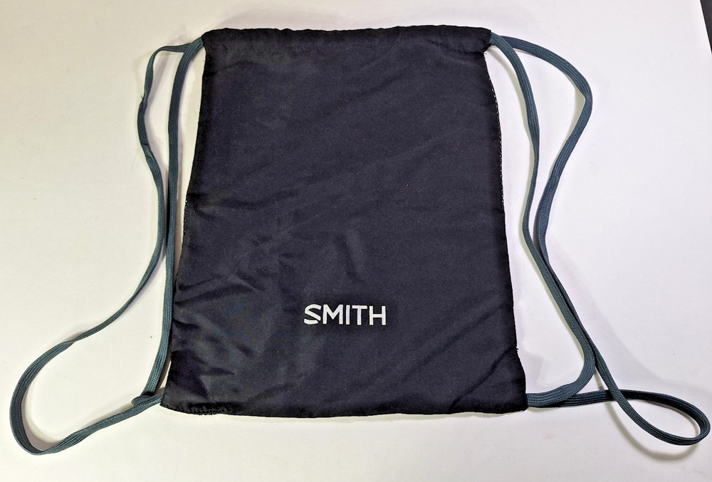 Smith Mesh Vented Helmet Bag Drawstring Backpack