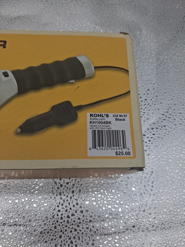 ChargeWorx Electric Heated Ice Scraper