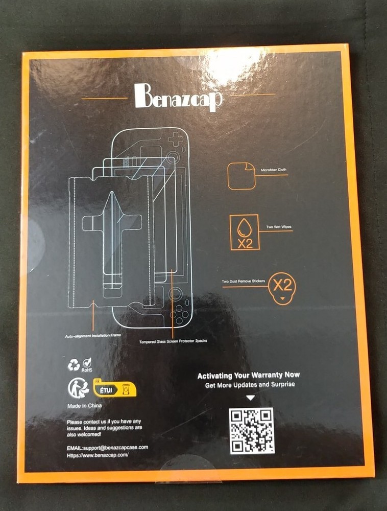 2 Pack Steam Deck Tempered Glass Screen Protector By Benzacap