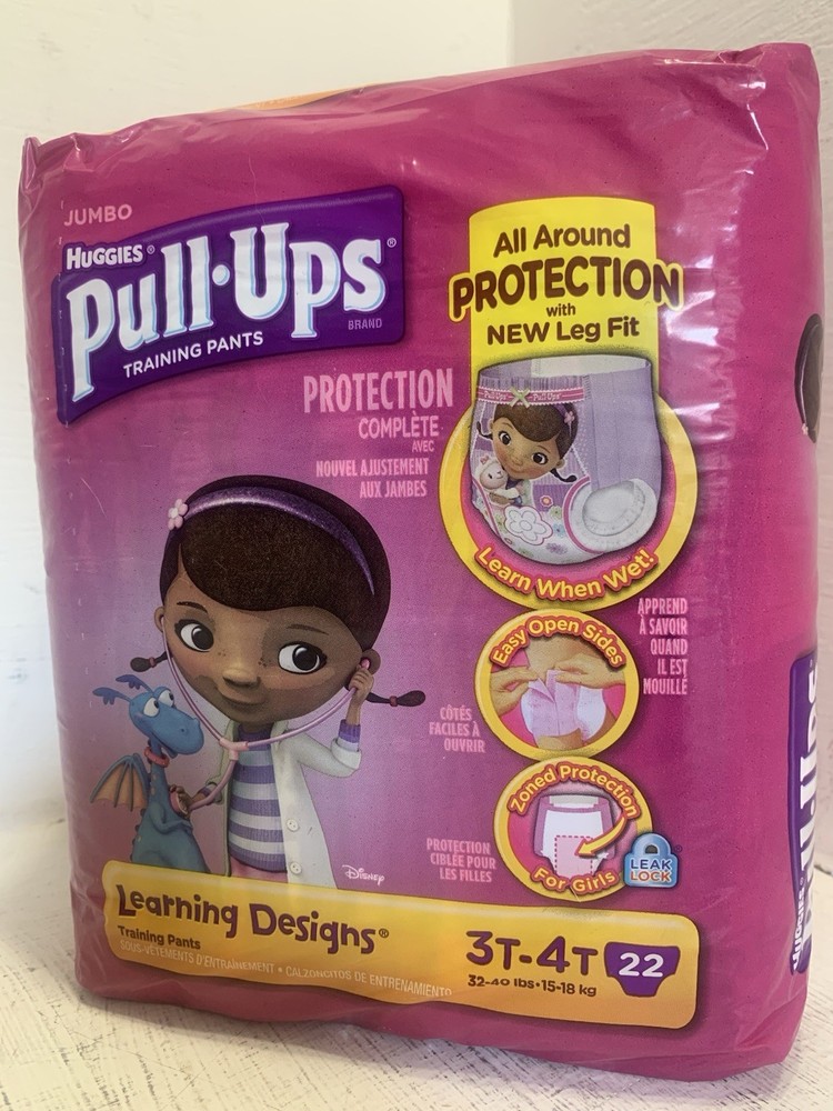 3-4T Vintage Huggies Pull-ups Doc McStuffins