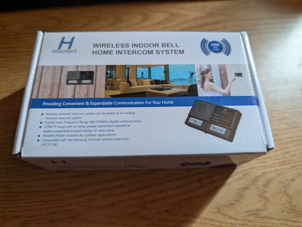 Hosmart Wireless Intercom System